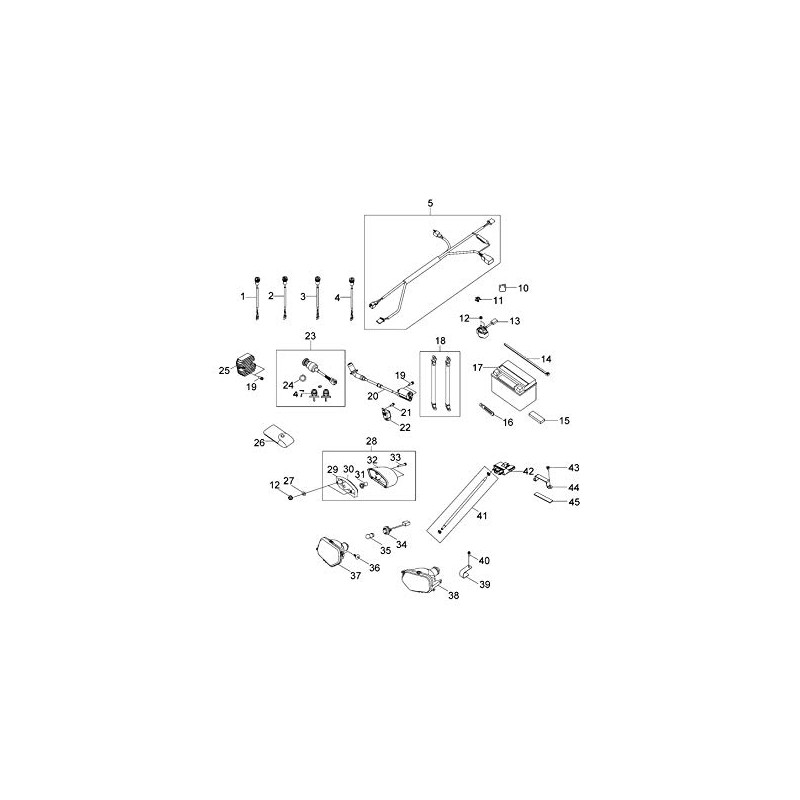 Polaris ATV Battery Strap, Genuine OEM Part 0454939, Qty 1