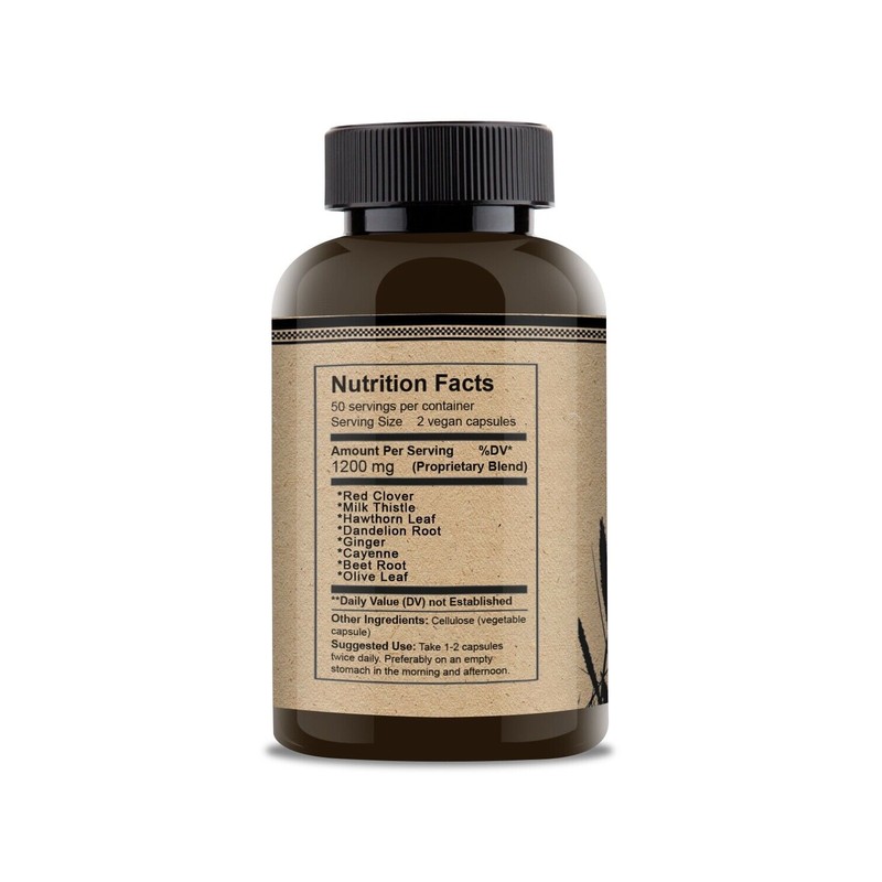 100 Cholesterol FX | Organic | 100 Vegan Capsule