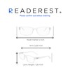 Readerest Blue Light Blocking Reading Glasses, UV Protection, Extra Wide