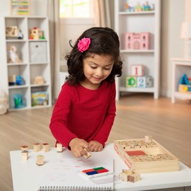 Melissa & Doug Alphabet Stamp Set