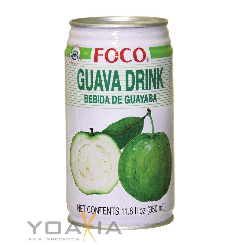 FOCO Guava Drink 11.8oz (1 Can, 11.8 fl oz, High