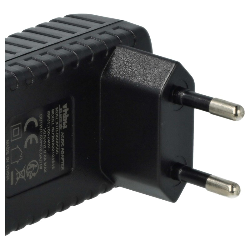 vhbw AC Power Supply Compatible with Braun Cruzer 5 Head