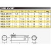 京都機械工具(KTC) ネプロス 6.3mm (1/4ンチ) ディープソケット (十二角) NB2L-10W