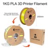 Kretrum PLA 3D Printing Filament 1.75 mm Dimensional Accuracy +/-