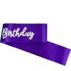 Purple It's My 18th Birthday Sash Funny 18th Birthday Sash