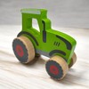 Grasping Toy "Tractor" - Wooden Toy for Toddlers from 12