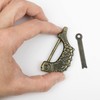 HMF Antique Chinese Decorative Padlock | Fish | 6 x