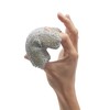 WMF Shiny Cushion Silver Pack of 3 Washing Up Sponge,