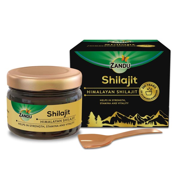 Zandu Pure Himalayan Shilajit Resin, 20g (Pack of 1) |