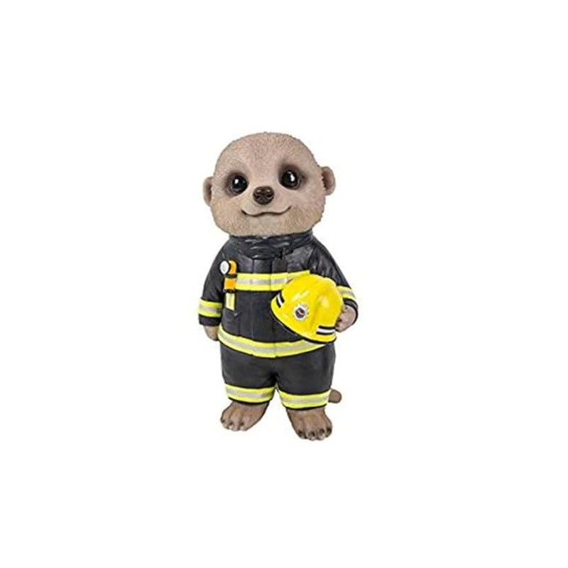 Vivid Arts- Baby Meerkat Pet Pal- Fireman (Size D)