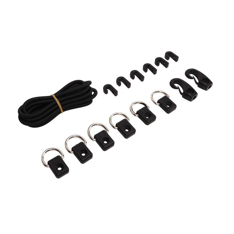 16.4inch Kayak Deck Rigging Kit Stretch String Rope With Hooks
