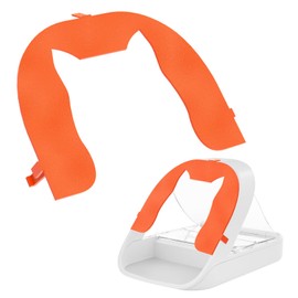 Front Cover for SureFeed Microchip Pet Feeder, Avoid Pets competing for Food, Prevent Food Stealing for Cats and Small Dogs (Orange)