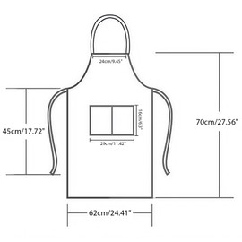 2 Pack Small - Size Black Aprons, Adjustable Kitchen Styles With Pockets, Durable Chef Covers For Cooking, Baking, Crafting (Black)