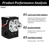 FBANG Air Compressor Pressure Switch Control Valve 135-175 PSI，Horizontal 4-way