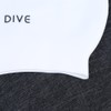 2Pcs Silicone Swimming Cap Hat Cartoon Cute Universal Type for