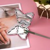 Biiange Butterfly Compact Mirror, Butterfly Shaped Compact Mirror, Cute Glitter