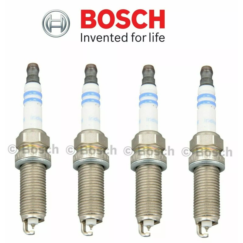Bosch 4 PCS Bosch Double Iridium Spark Plugs 2010-2015 PRIUS