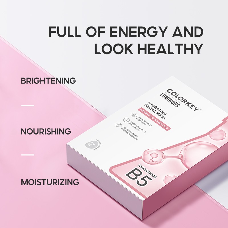 COLORKEY [Bundle of 2]COLORKEY LUMINOUS B5 Facial Sheet Masks Hydrating,