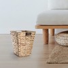 Natural Banana Leaf Waste Paper Basket | Wicker Bins for