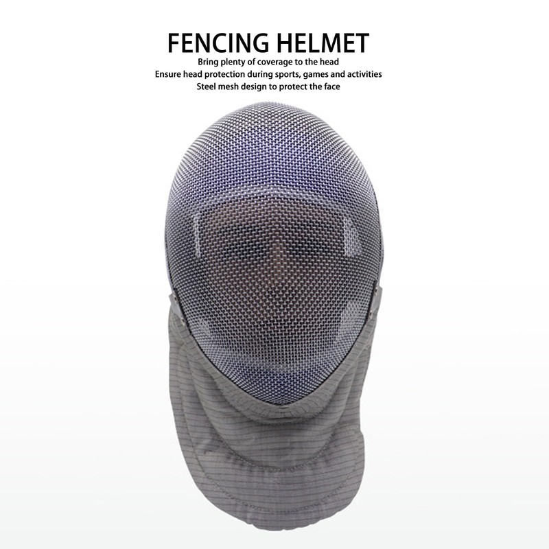 Jauarta Fencing Helmet Steel Mesh Waterproof Lining Sword Face Guard