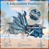 CHEFJOY Backpack Beach Chair, 5 Position Adjustable Camping Chairs with