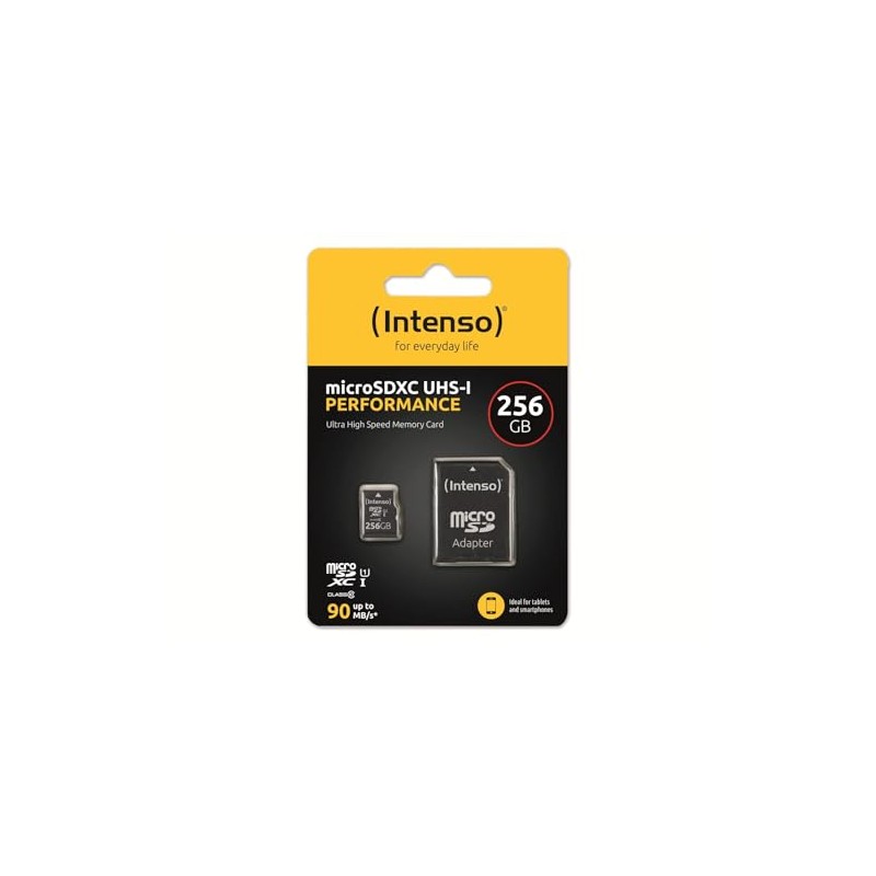 Intenso microSDXC 256GB Class 10 UHS-I U1 Performance