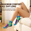 NEWZILL Low Cut Compression Socks - Unisex Running Socks with
