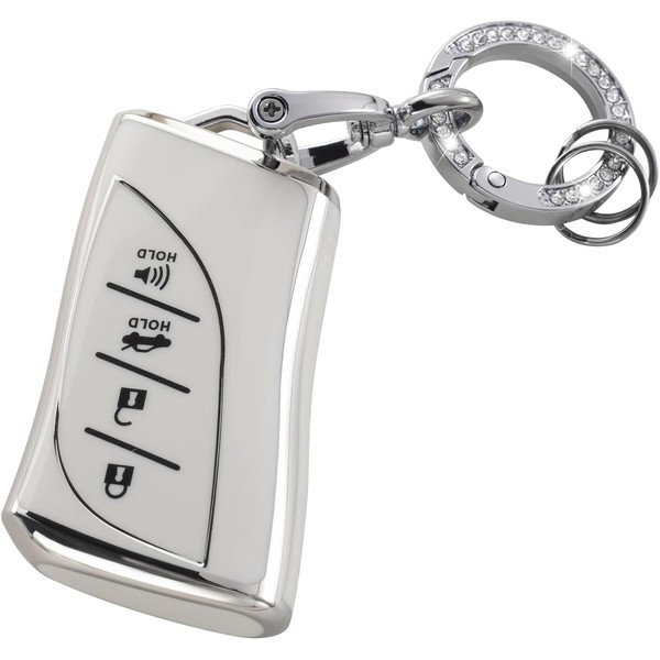 YO&YOYE for Lexus Key Fob Cover, Soft TPU Key Case