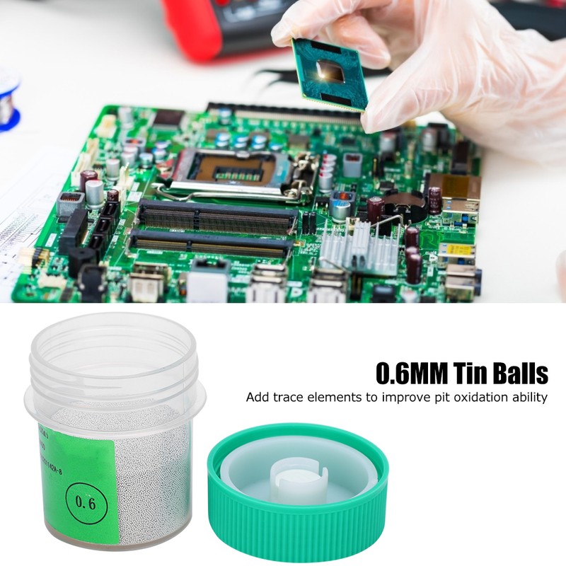 BGA LeadFree Solder Ball Tin Balls 25W for PCB Board