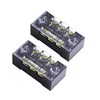 Skweawert 2 PCS 3 Positions Dual Rows 600V 45A Screw
