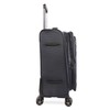 Brookstone Luggage Elswood Spinner Suitcase, Navy, Carry-On