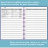 Accounting Ledger Book - A5 Ledger Book for Bookkeeping, Small