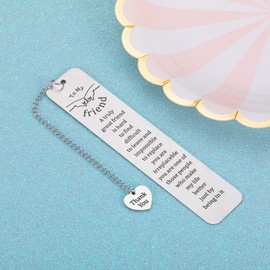 Friendship Gifts for Women Friends Bookmark Gifts for Best Friend BFF Besties Gifts for Women Sentimental Gifts for Friends Graduation Birthday Long Distance Friendship Gifts for Female Friend Ideas