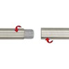 EGLO Extention Cable Duct, Steel Wire Ducting, Colour: Matt Nickel,