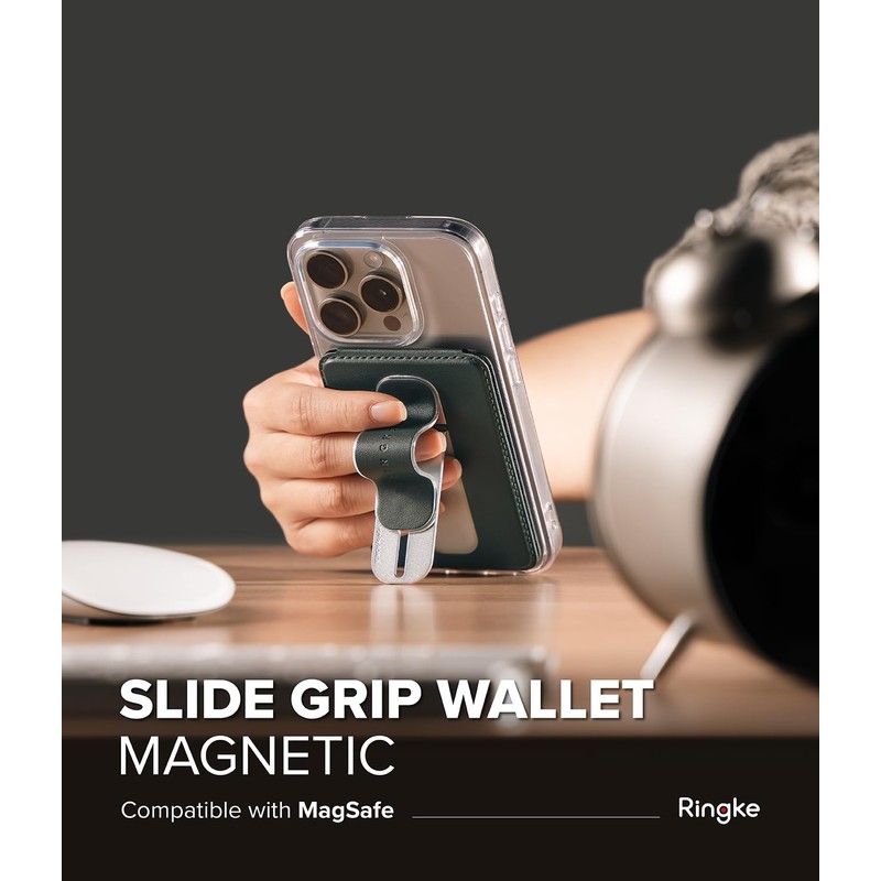 Ringke Slide Grip Wallet Magnetic [Funcionalidad Todo en Uno] Compatible
