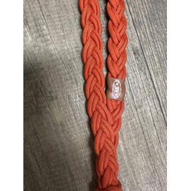 neck rope horse tack bridleless riding burnt orange