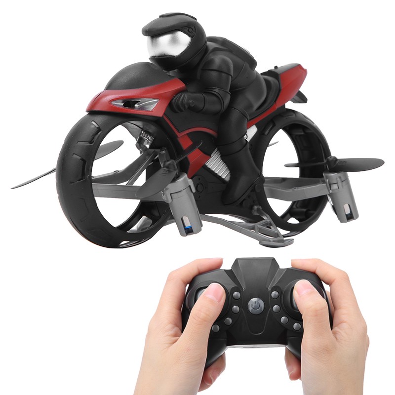Stunt Motorcycle Toys 2 In 1 Land Air Fly Motorcycle