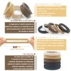 100 Pcs Ligas para Peinar el Cabello, Donas para Cabello