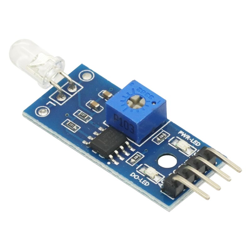 5PCS 3.3V-5V Photodiode Module LM393 Light Sensor Switch Module for