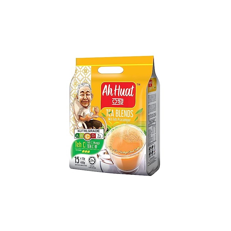 Ah Huat Teh C Milk Tea (32g X 15 Sachets