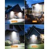 vighep LED Spotlight with Motion Sensor Outdoor, 20 W Super