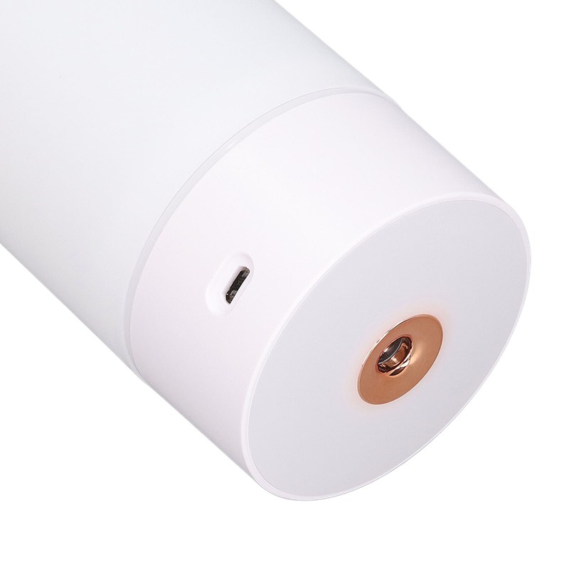 300ml Small Cool Mist Humidifier Portable Desktop Mini Humidifier with