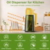 AYHUDFEK 2 in 1 Oil Dispenser and Oil Sprayer, Light-Blocking