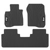IKON MOTORSPORTS, Custom Fit Floor Mats Compatible with 2017-2022 Honda
