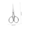 2 Sets Beard Shears Kit Beard Trimming Scissors with Comb