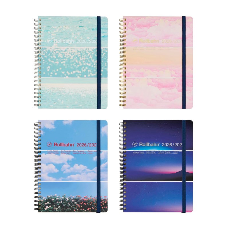 [Delphonics Notebook 2026-2027 Version/Starts March 2026] Rollbahn Diary Film A5(B)