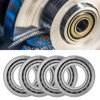4Pcs Tapered Roller Bearing Set for Automotive Car Mechanical Gears