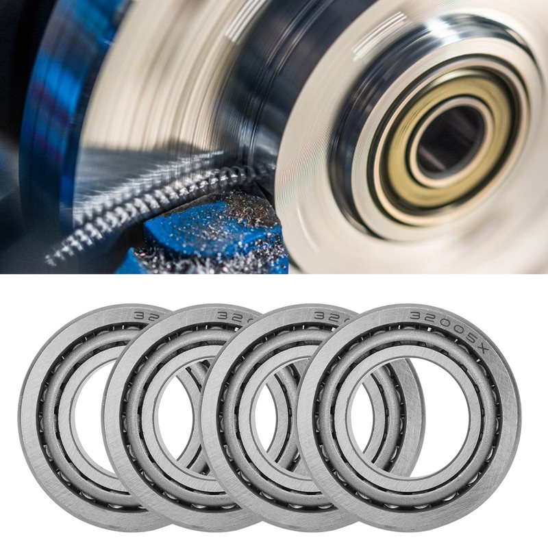 4Pcs Tapered Roller Bearing Set for Automotive Car Mechanical Gears