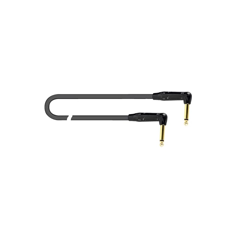 QUIK LOK - Patchkabel 2JR 0,2, 20 cm, für Effektpedale,