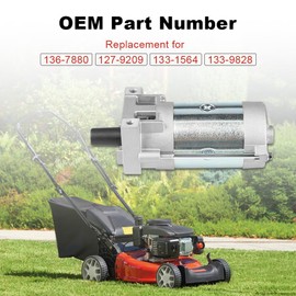 WATERWICH Compatible with 136-7880 Starter Motor 2P77F Engines Toro Exmark Timecutter Titan HD Z Quest Radius E-Series S-Series Replacement for 127-9209 133-1564 133-9828